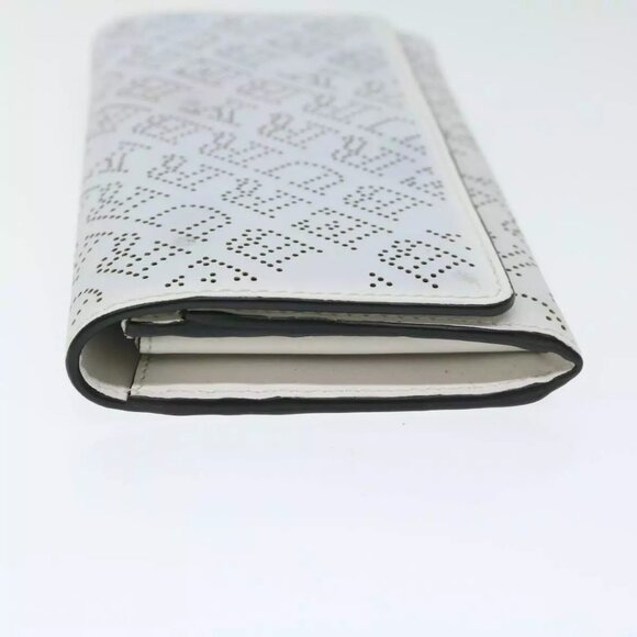 BURBERRY Long Wallet Leather White Auth - Picture 7 of 16